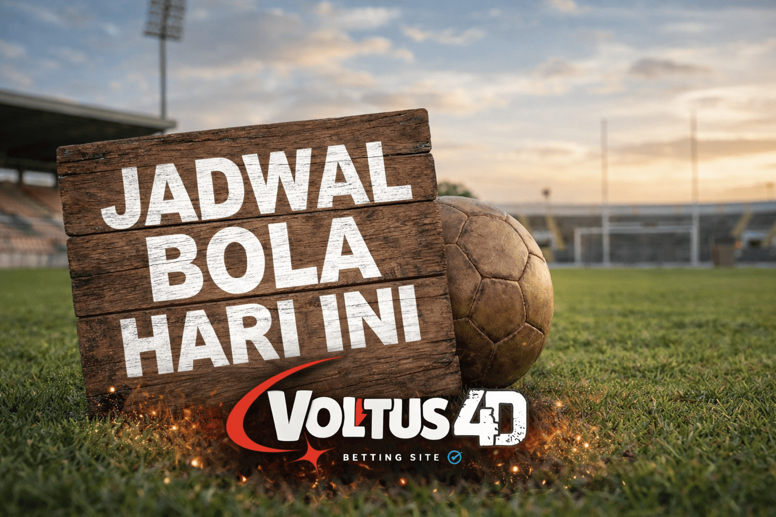 Banner jadwal bola hari ini dan prediksi skor lengkap di VOLTUSPREDIKSI